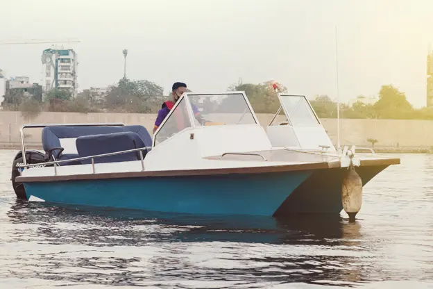 Catamaran speed boat