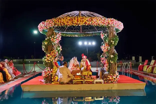 floating mandap