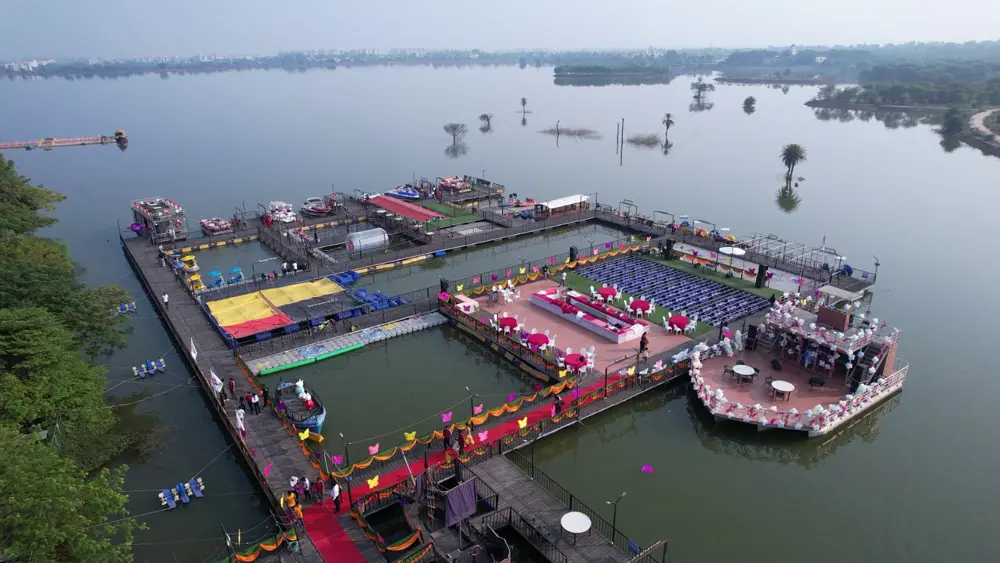 Drone Image of Entartica Raipur site