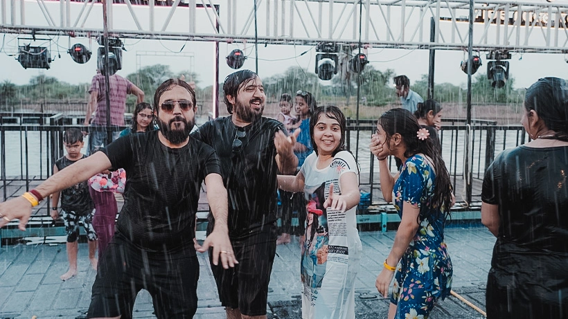 floating Rain Dance