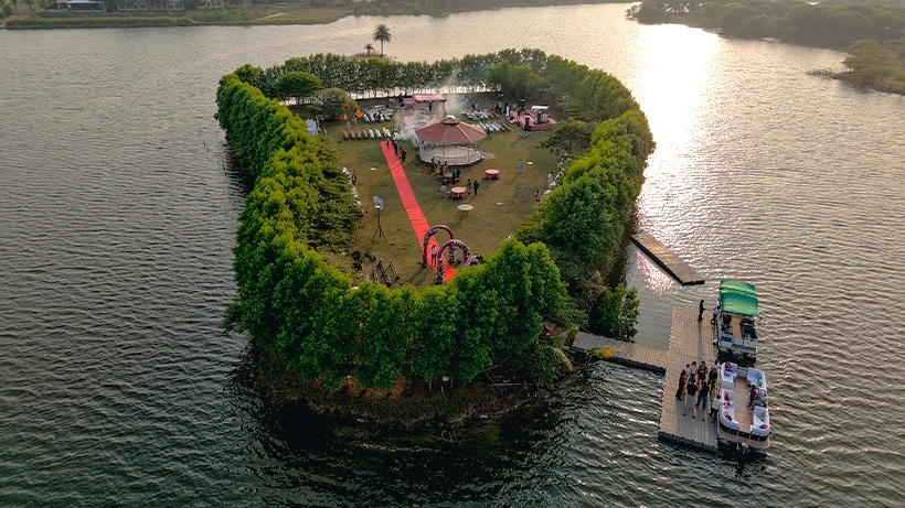 island wedding