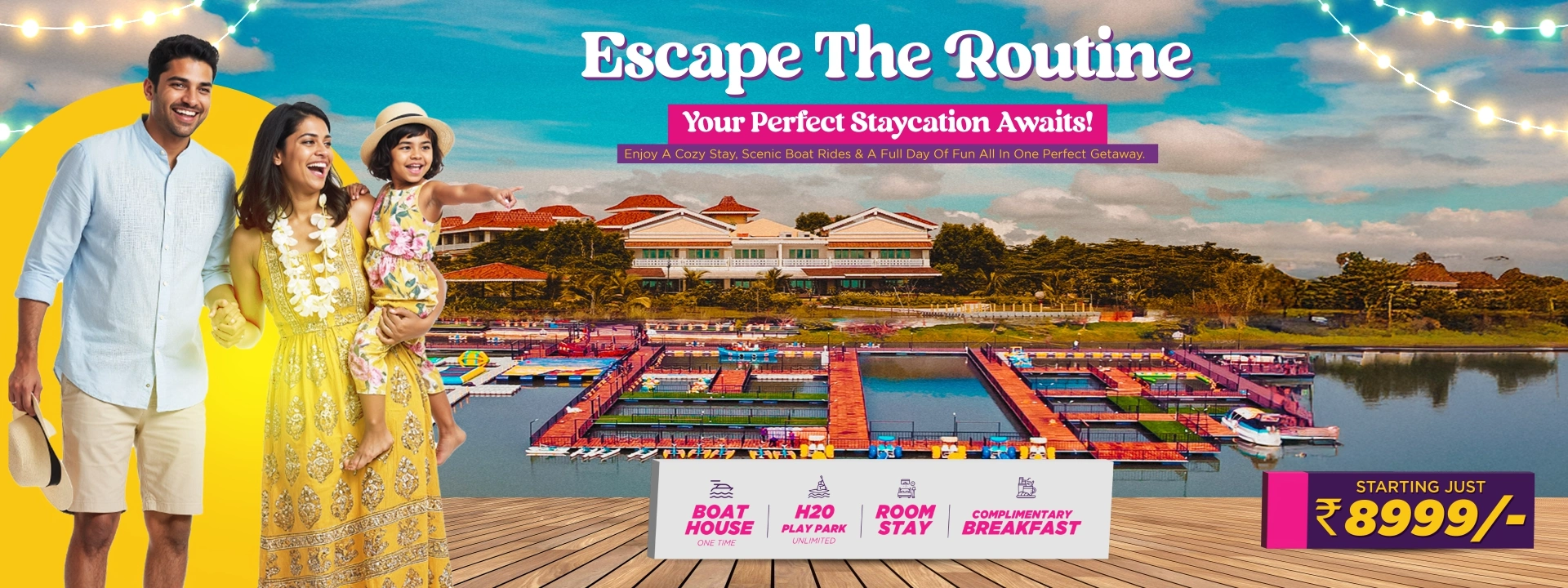 Staycation Website Banners